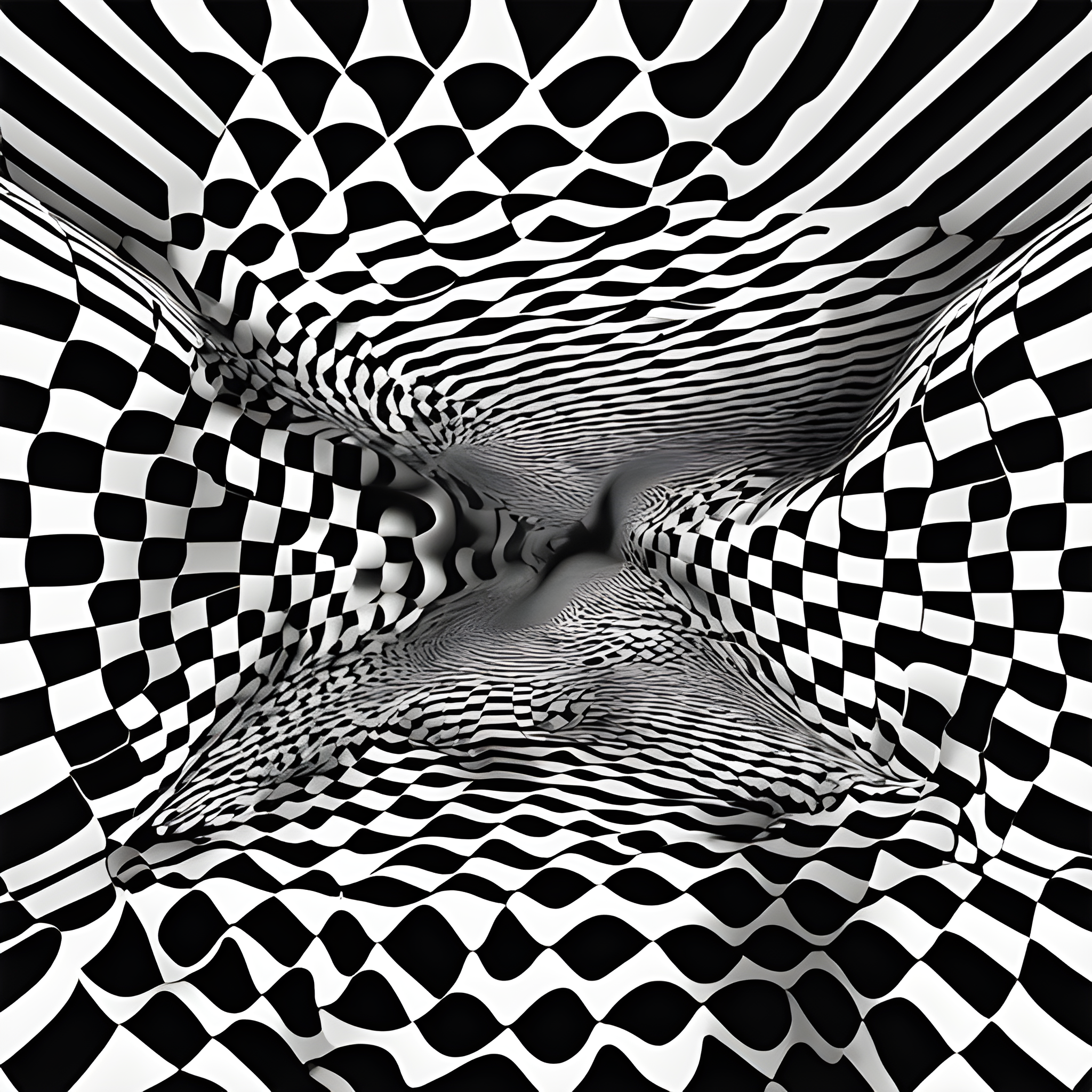Multiple Optical Illusions - Hueforge