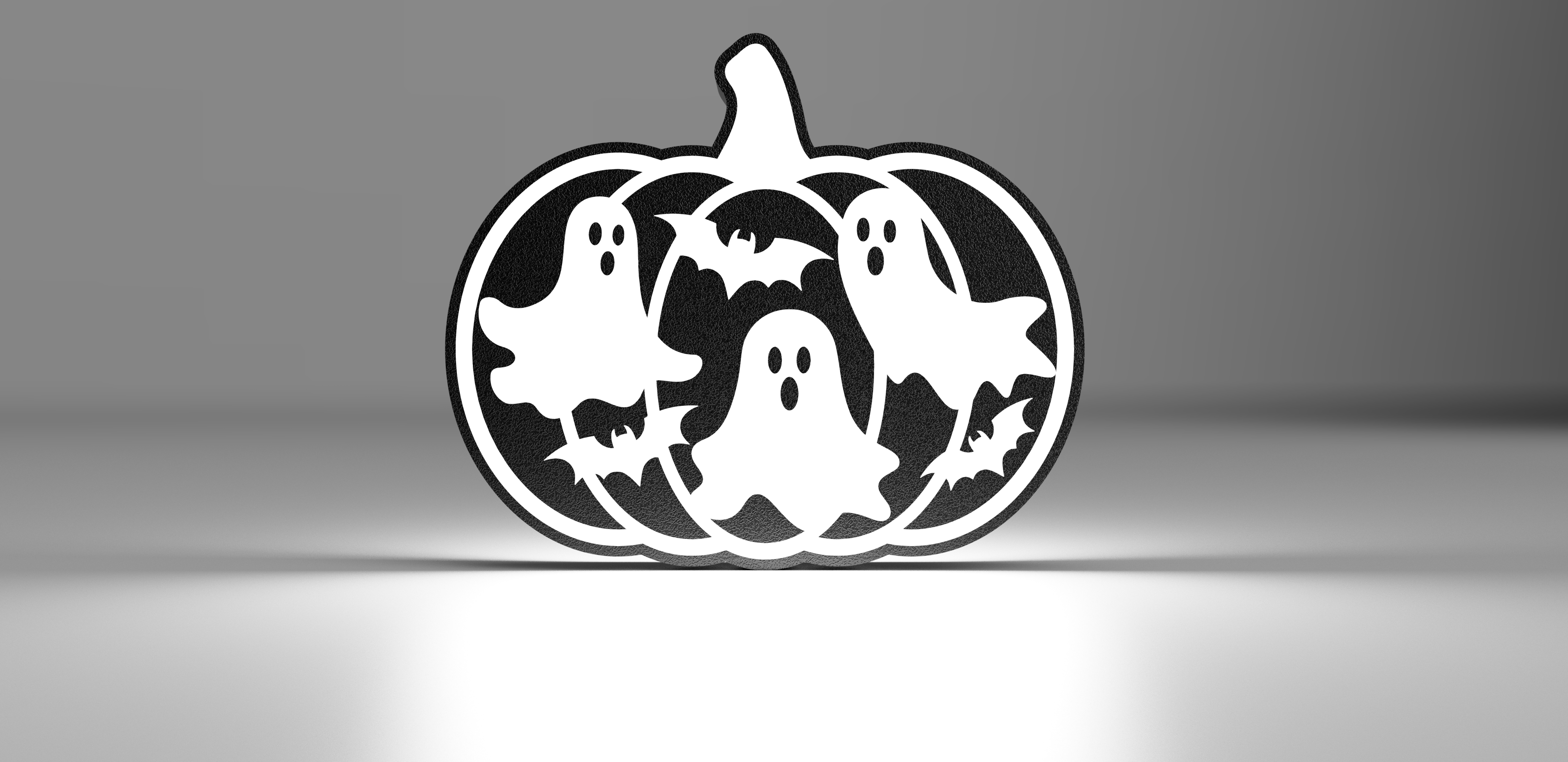 Pumpkin #4 Light Box - Halloween LED Light