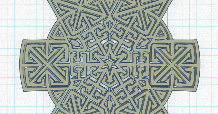 Celtic Snowflake 08 by Peter Ennist | Download free STL model