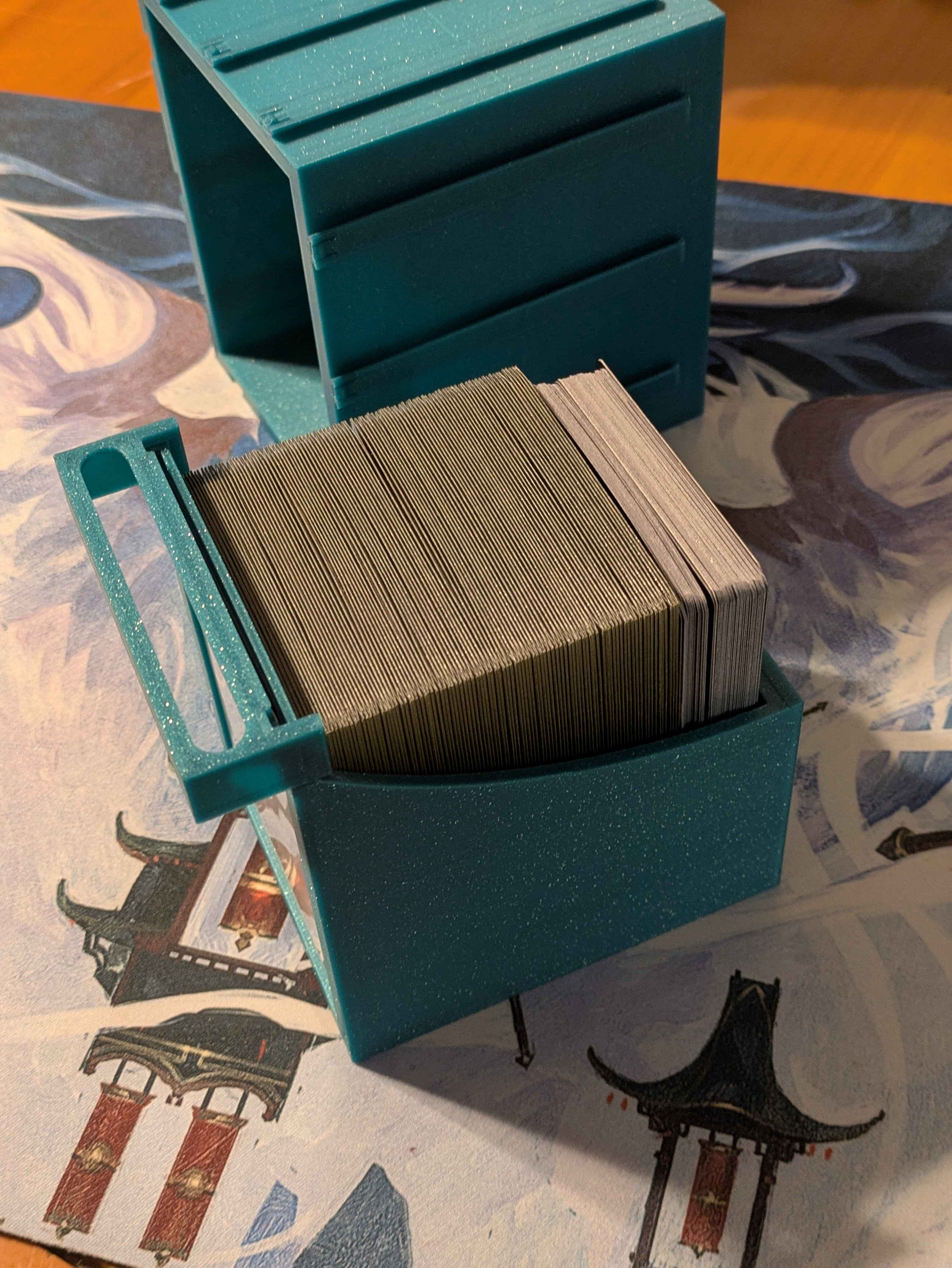 Miniatura 4 do modelo 3D Modular MTG Deck Box System