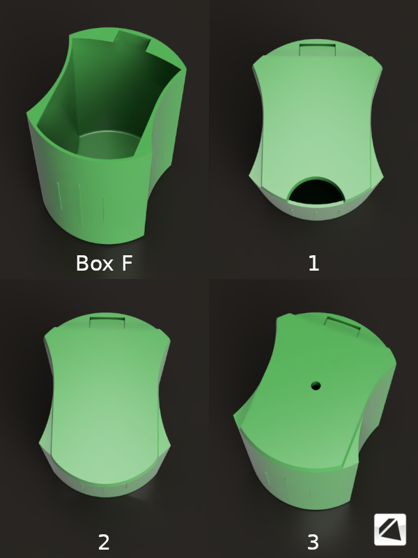 Car Cupholder Boxes (parametric) by Saphir | Download free STL model ...