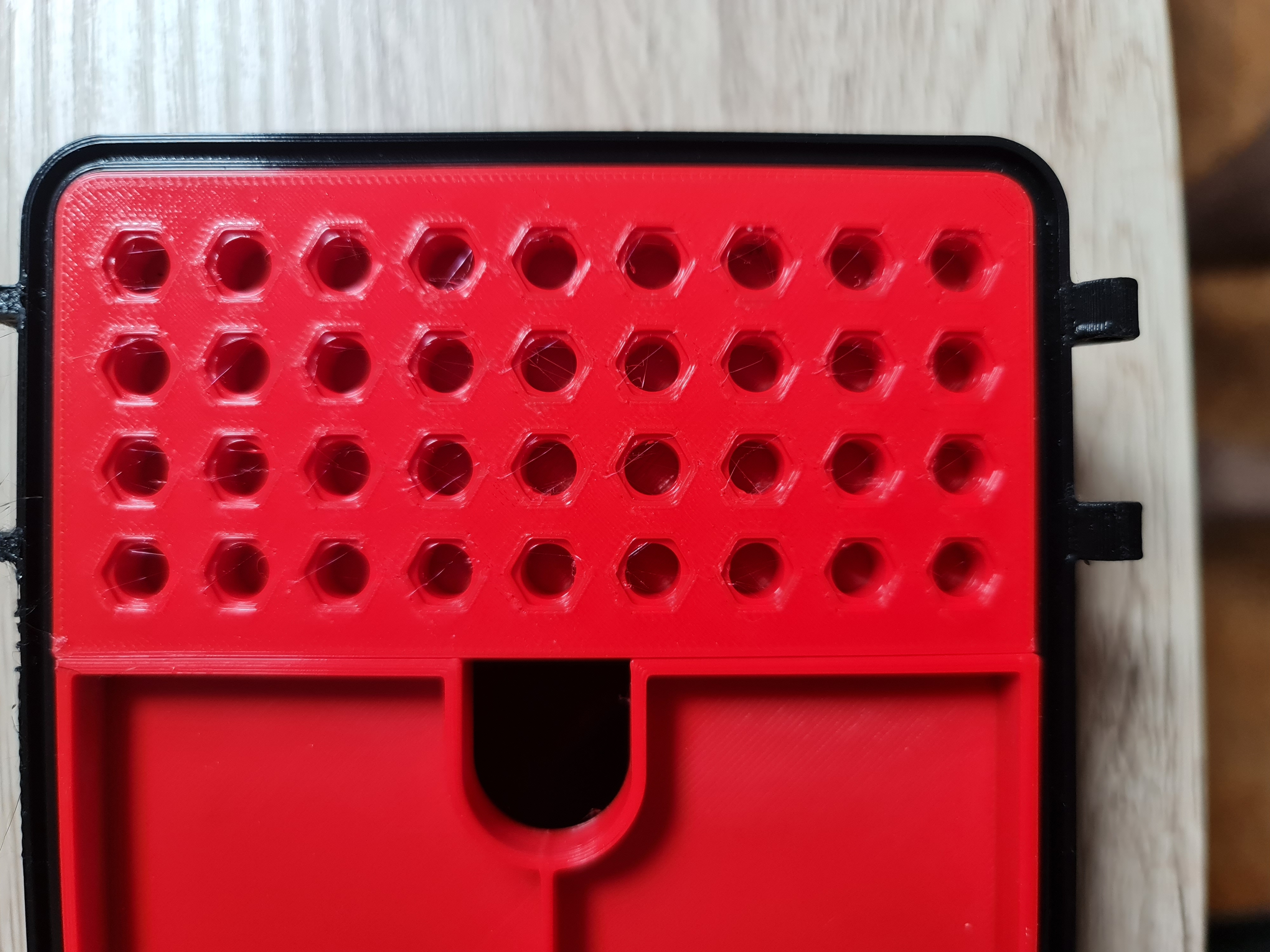Miniatura 2 do modelo 3D Prusa Tools box nozzle insert