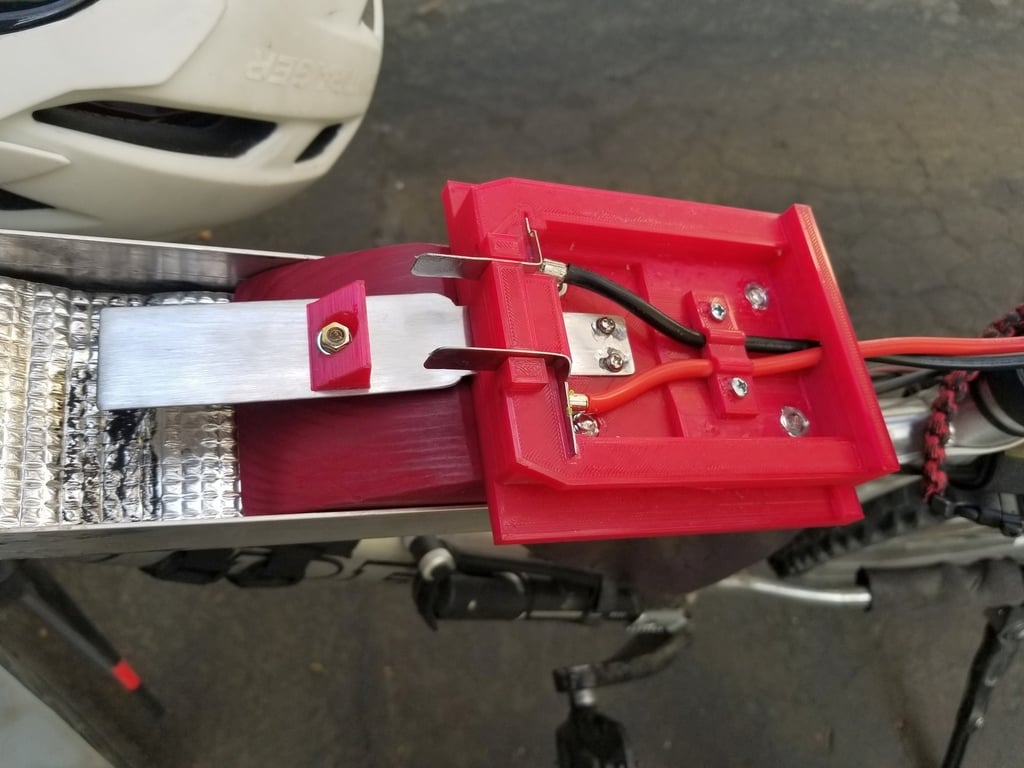 EGO Battery Mount by shelby 8 Download free STL model