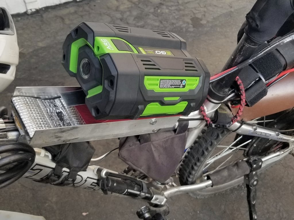 EGO Battery Mount by shelby 8 Download free STL model