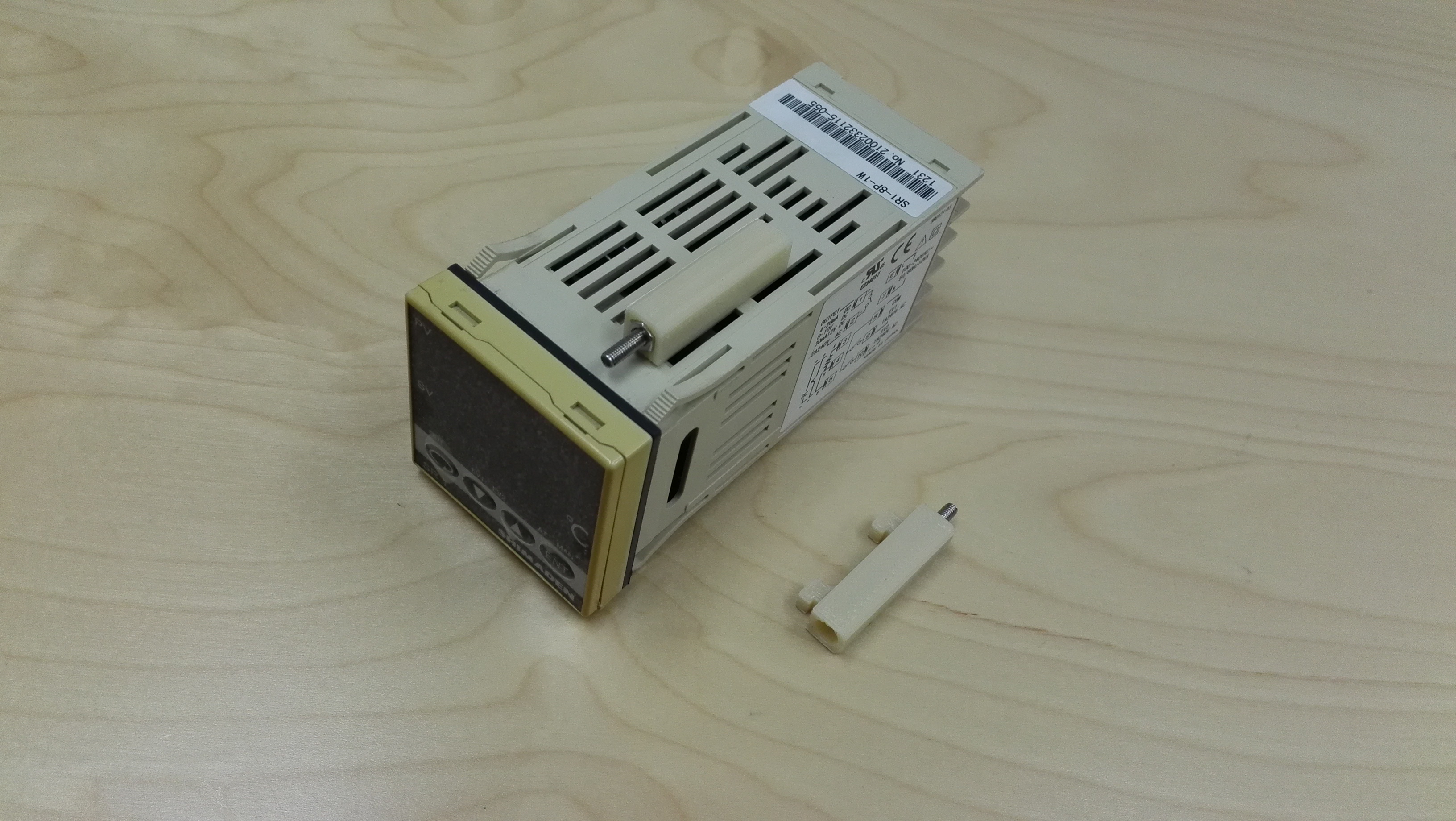 Temperature ControllerDigital Counter BracketREV3 by tenunity