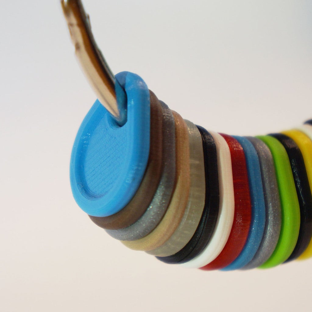 Miniatura 2 do modelo 3D Filament Sample Chip