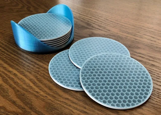 Coaster & holder set
