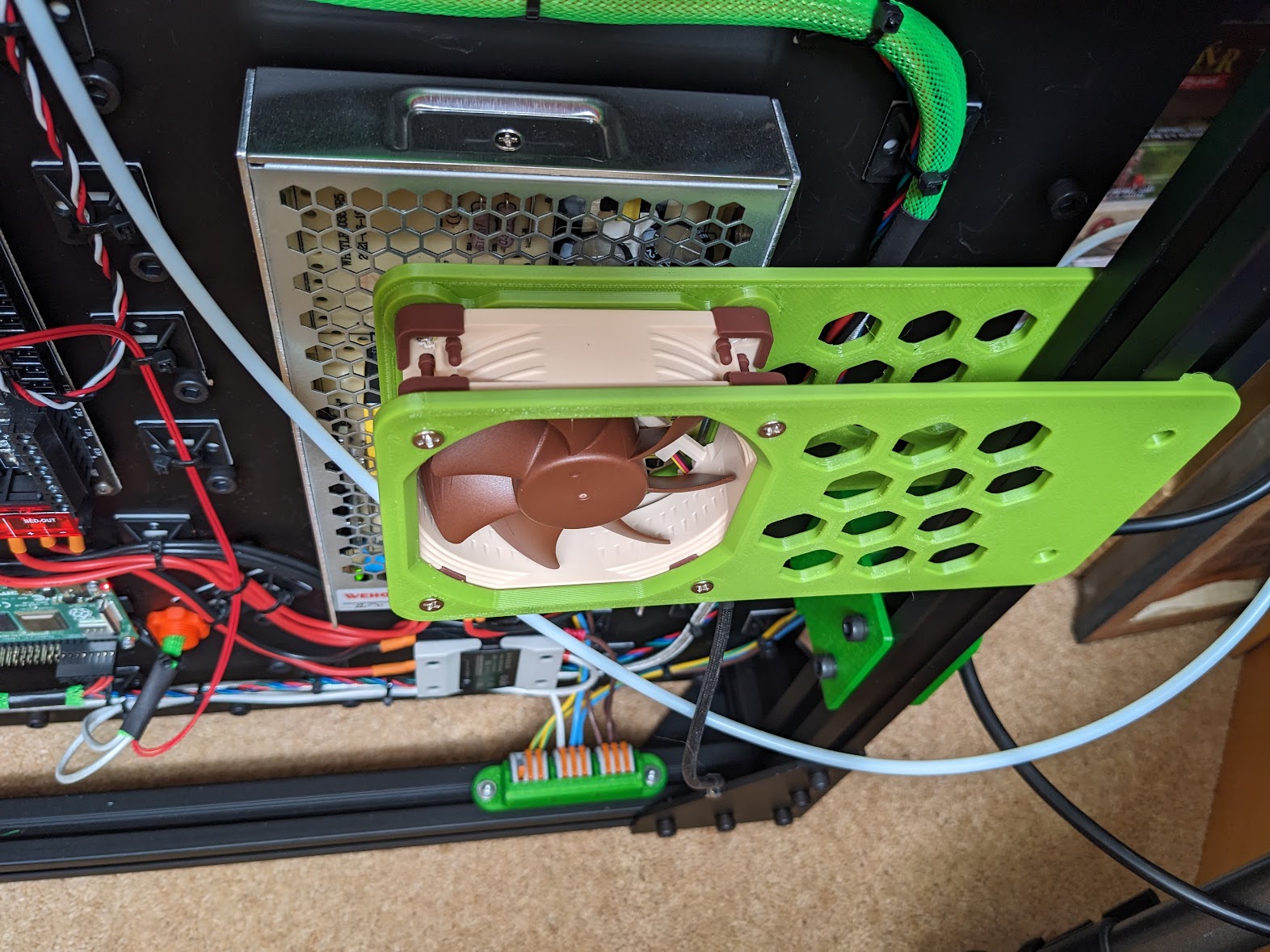 Rat Rig Electronics Panel Rat Rig V-Core 3.1 electronics fan mount by Tom Oinn | Download free ...