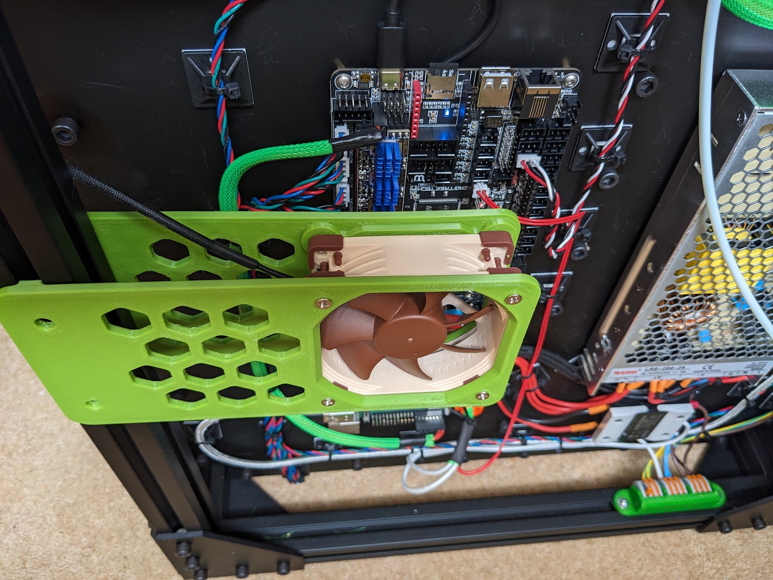 Rat Rig Electronics Panel Rat Rig V-Core 3.1 electronics fan mount by Tom Oinn | Download free ...