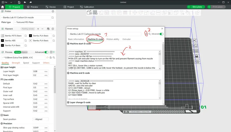 Bambulab Profile for up to 60% purge reduction. by Leon Fisher-Skipper, Download free STL model