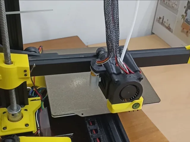 Lerdge iX toolhead with integrated Bltouch