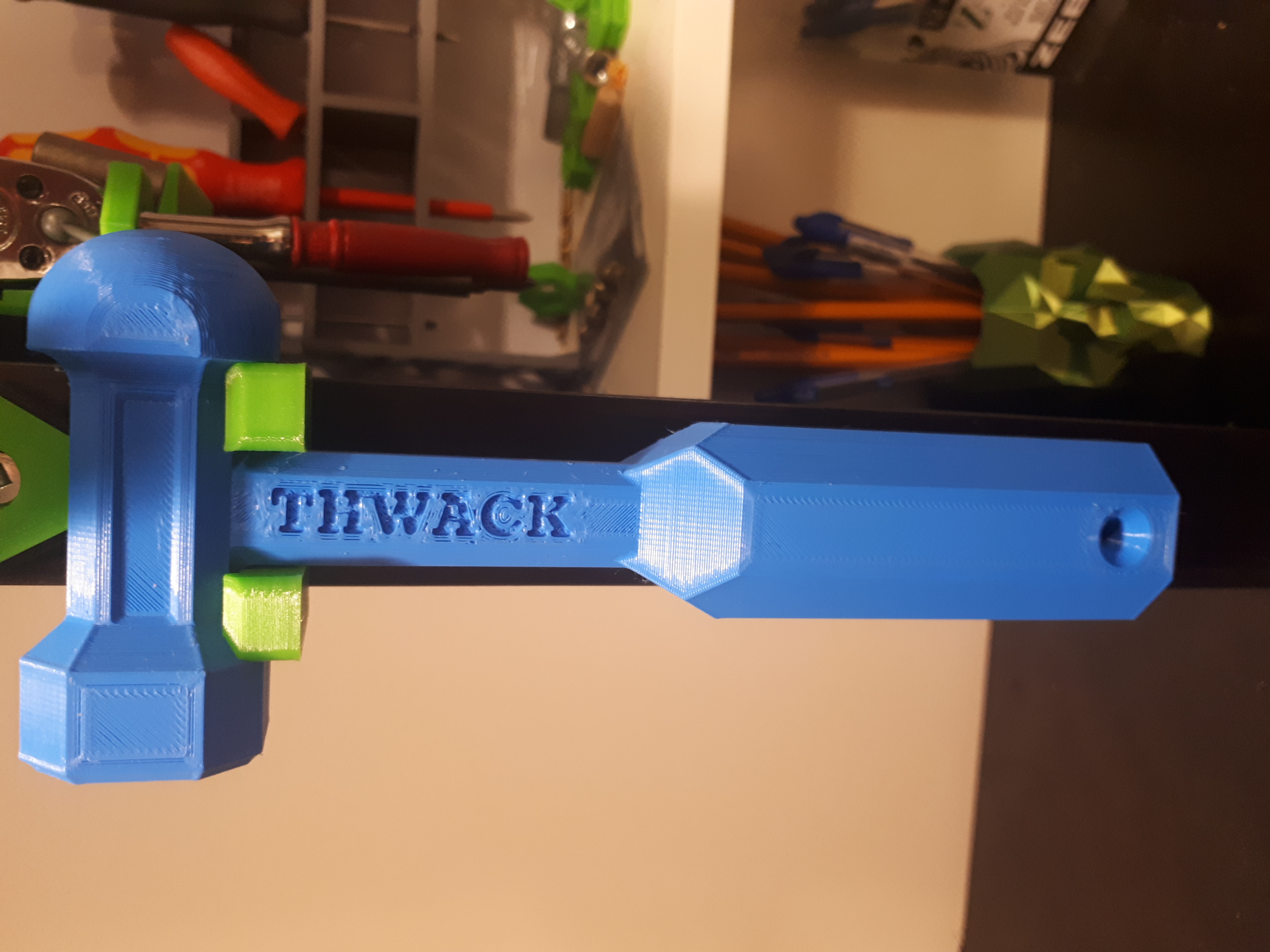 Thwack Holders, Screw and HWS 3D model thumbnail