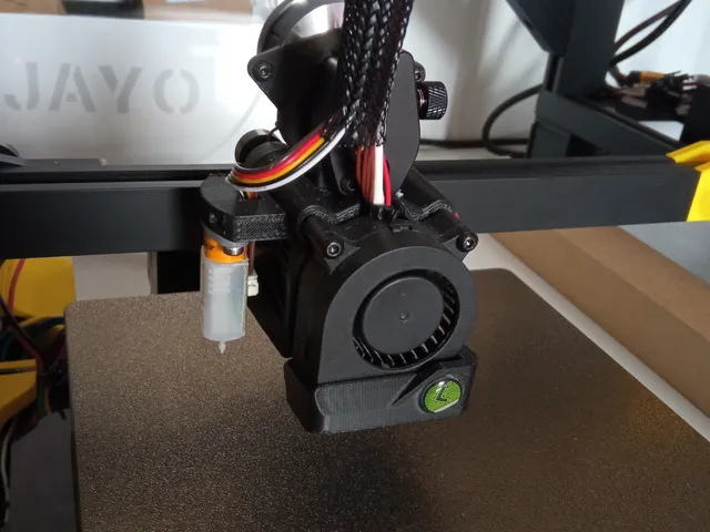 Lerdge iX toolhead for Aquarius extruder with integrated Bltouch