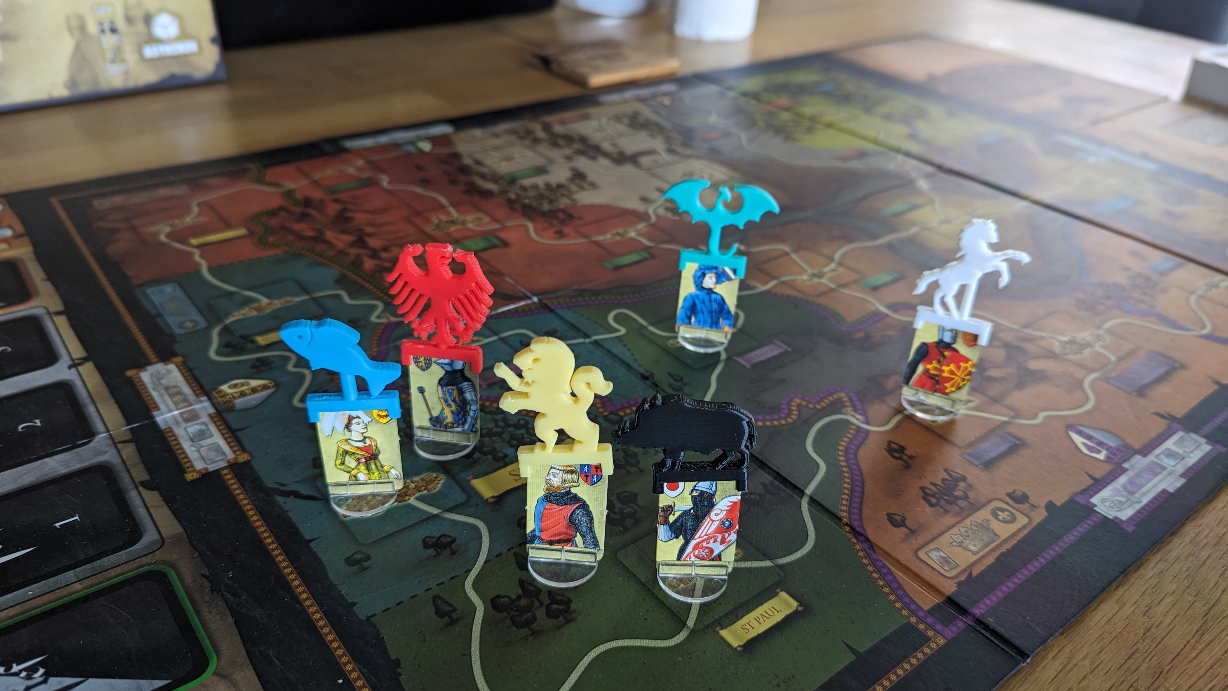 Fief boardgame baneer faction