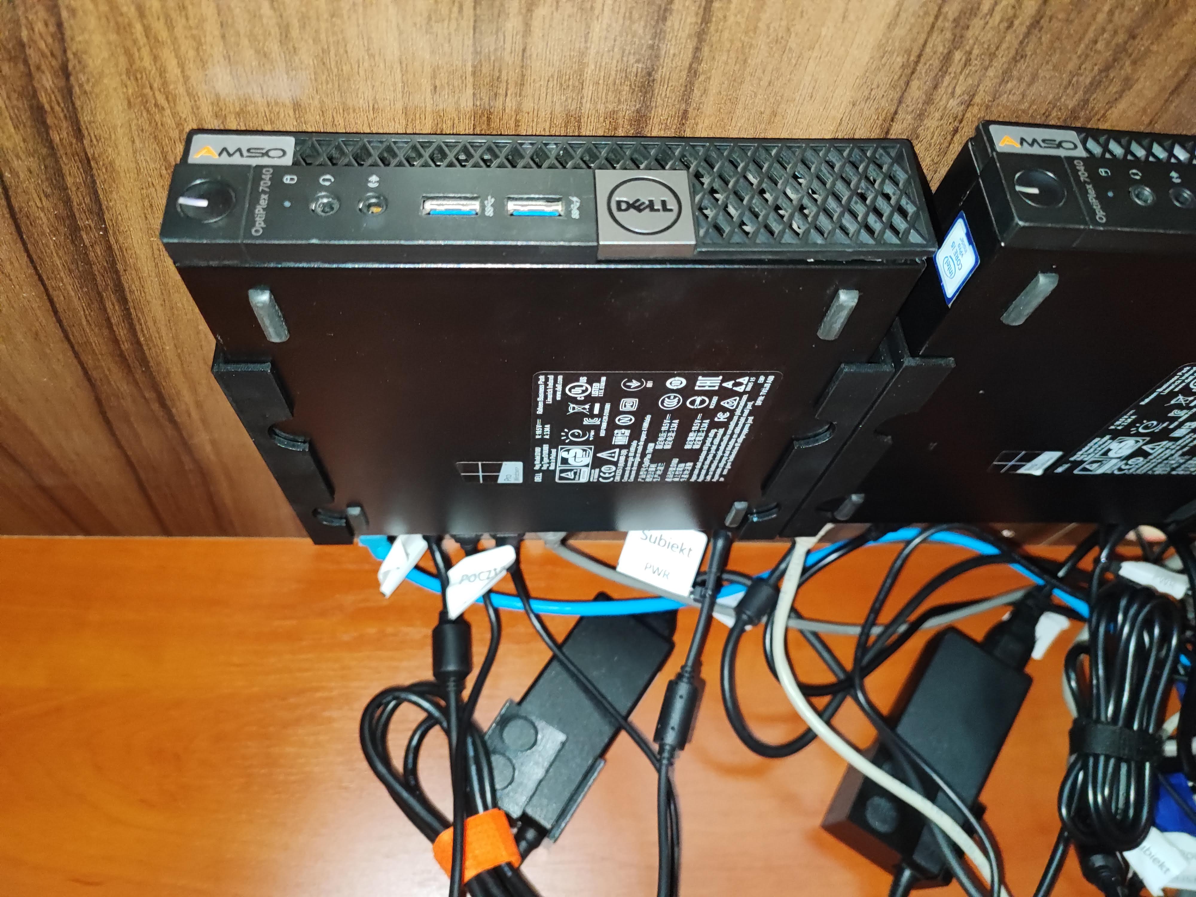 Dell MFF Under Desk / Wall Holder Adapter