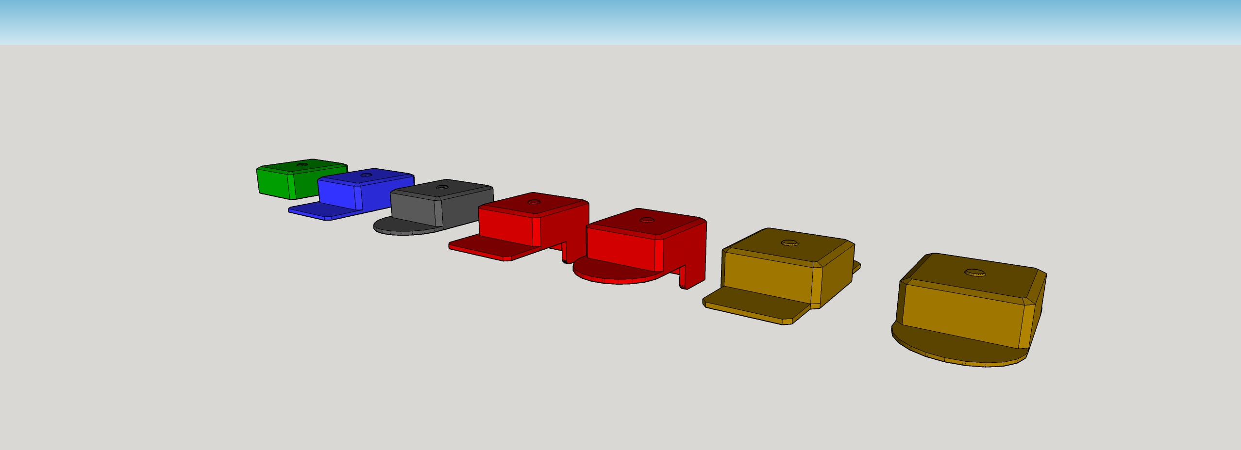 Mini 13: Head Gear Set 1 - Basic Caps