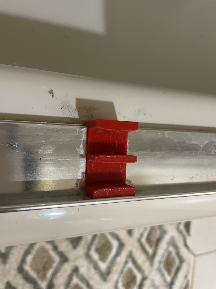 Kohler shower door bottom guide slider by yihchun Download free STL