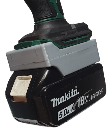 Makita LXT 18V battery to Parkside x20 tool adapter