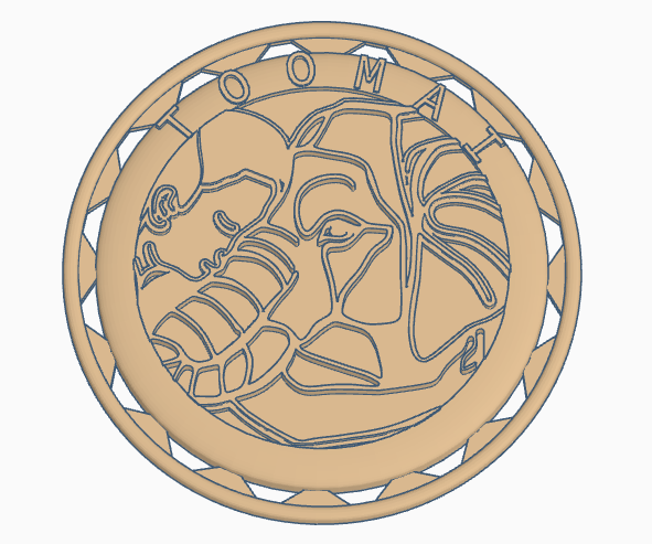 Scout patch badge of Toomai the mahout, ready to be sewn on