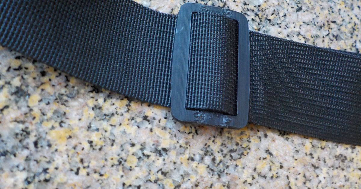 Slip Lock Buckle by Pekapeque Download free STL model