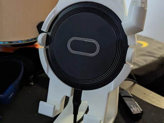 "The Falcon" phone charging stand.