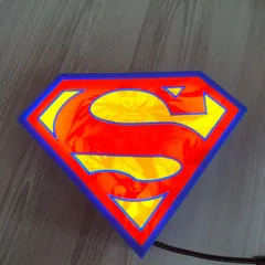 Superman lamp