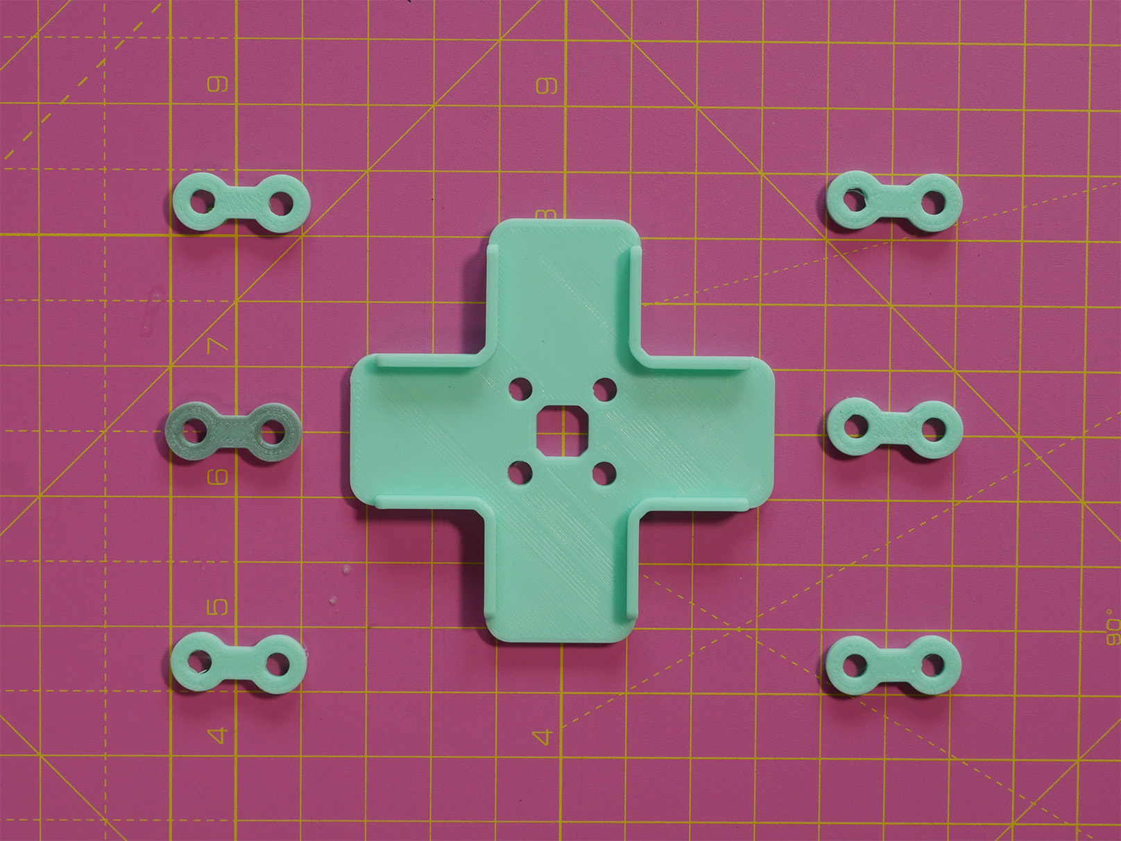 Brackets for RGB LED Matrices (4mm Pitch) by Blitz City DIY | Download ...