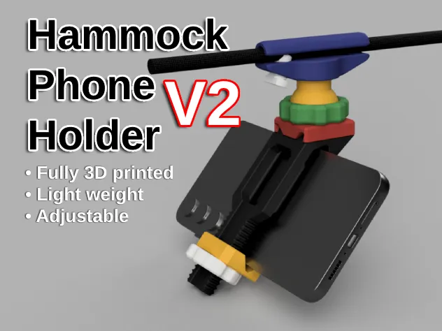 Hammock Phone Holder V2 [Old version, check description for new one]