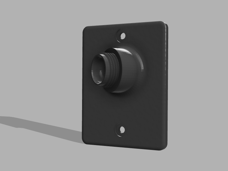 Angled Valve Index Base Station Wall Mount - Left