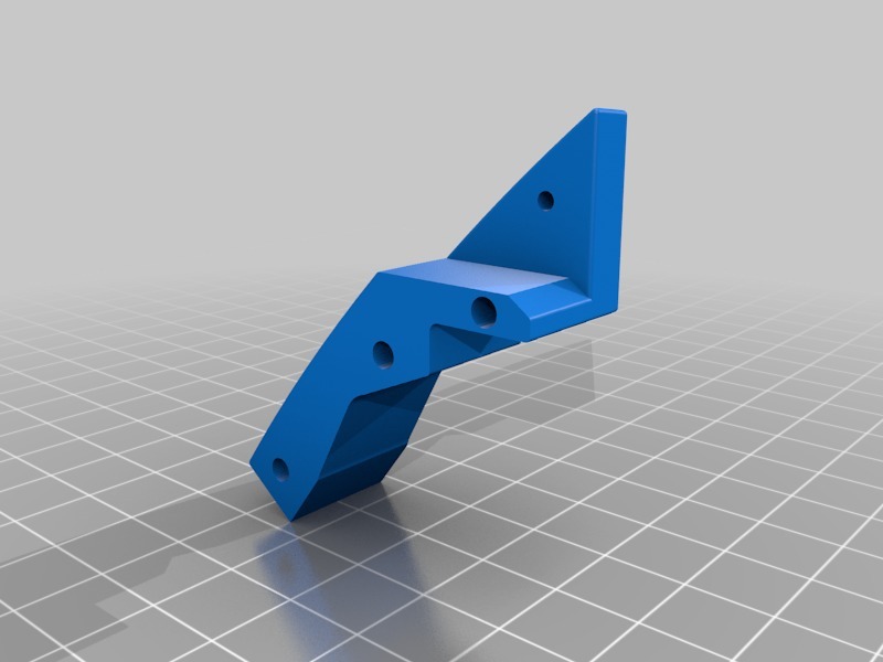 R2D2 Dome Offset Panel Hinge Servo Mount by Eebel Download free STL