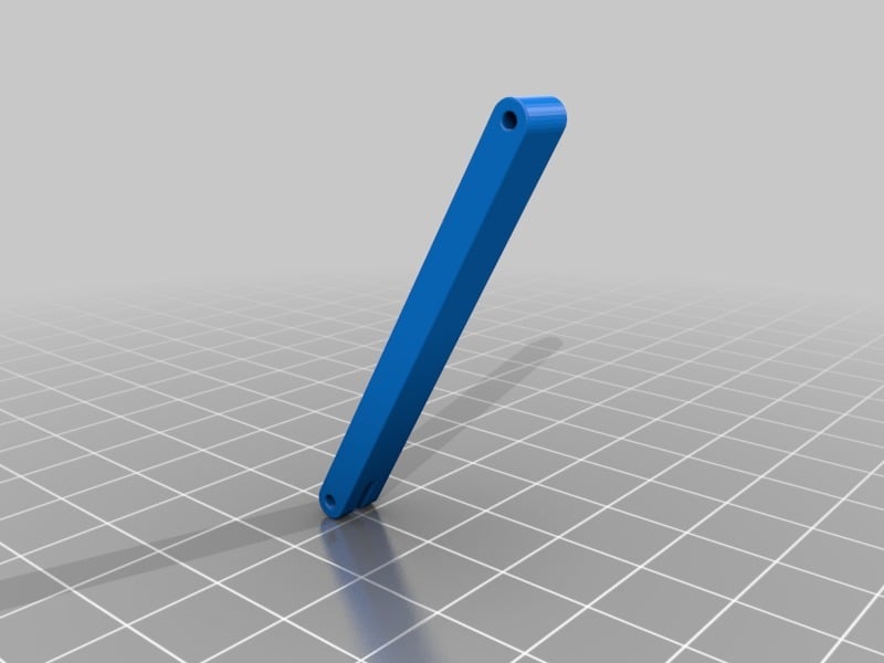 Miniatura 2 do modelo 3D R2-D2 Panel Hinge Servo Mount