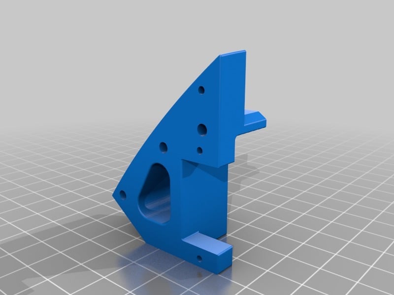 Miniatura 5 do modelo 3D R2-D2 Panel Hinge Servo Mount