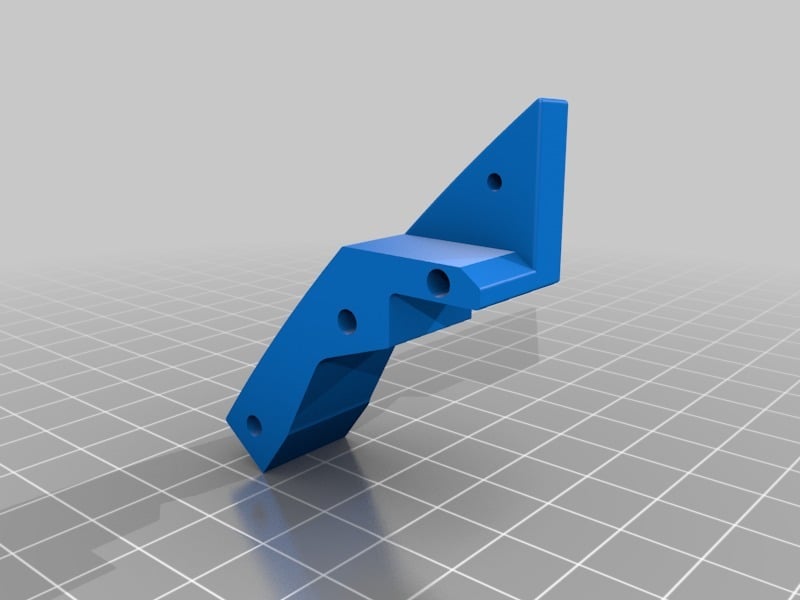 Miniatura 6 do modelo 3D R2-D2 Panel Hinge Servo Mount