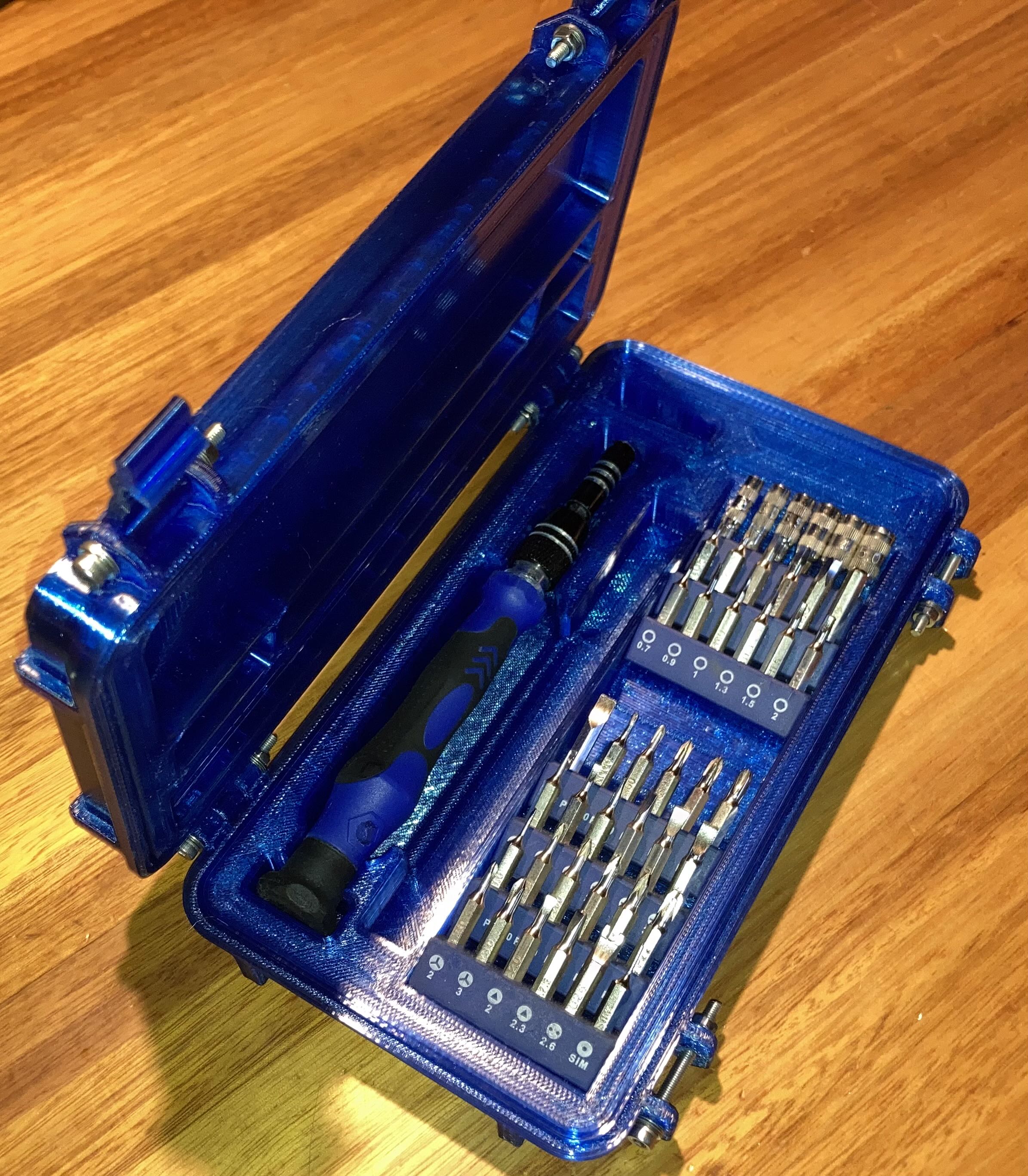 Xool precision bit and driver case