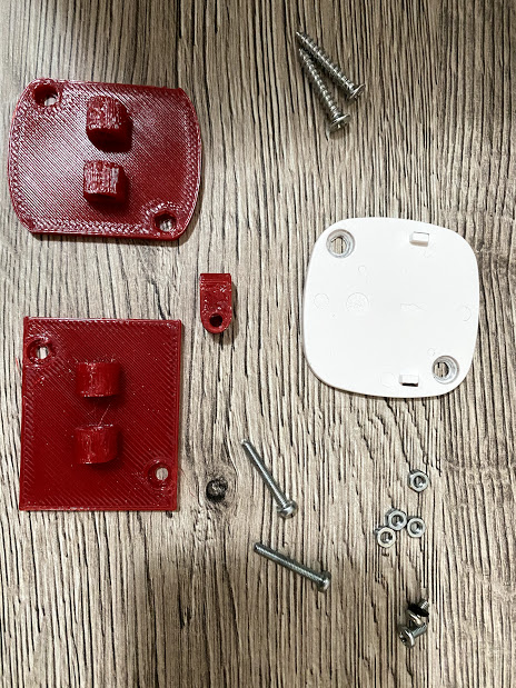 Miniatura 2 do modelo 3D Lidl Zigbee Motion sensor mount