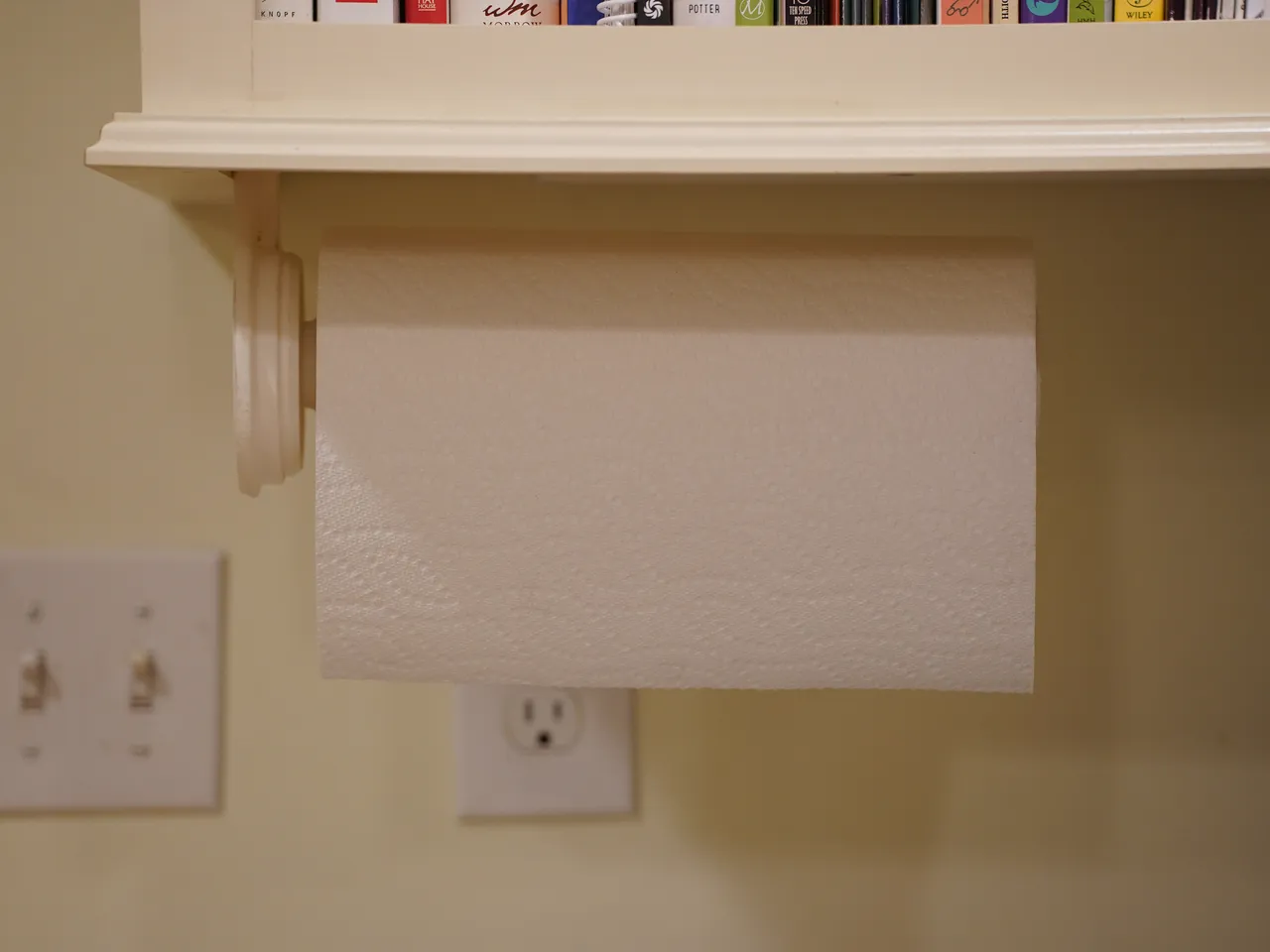 Ratcheting paper towel holder by Ian-__