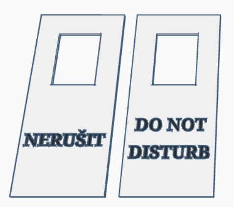 Visačka na dveře 5 (Door Sign 5)