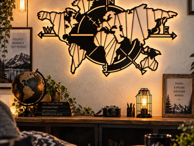 WallArt - World Map 001