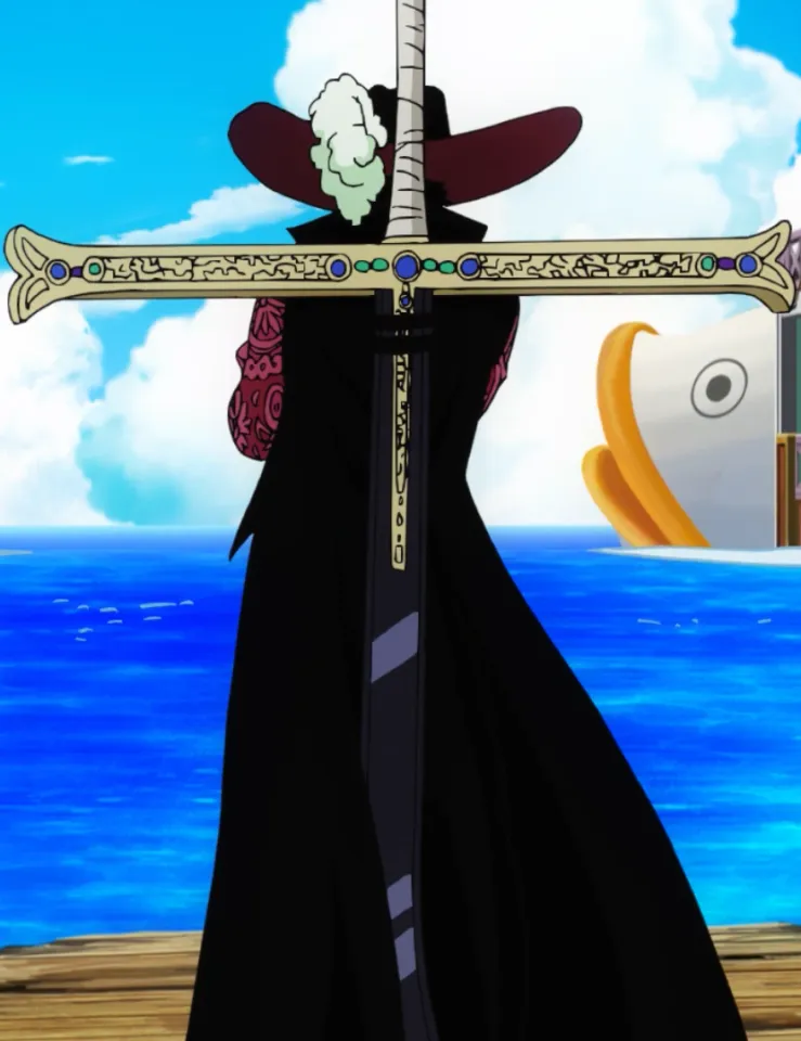 One Piece Mihawk blacksword Yoru 3D model