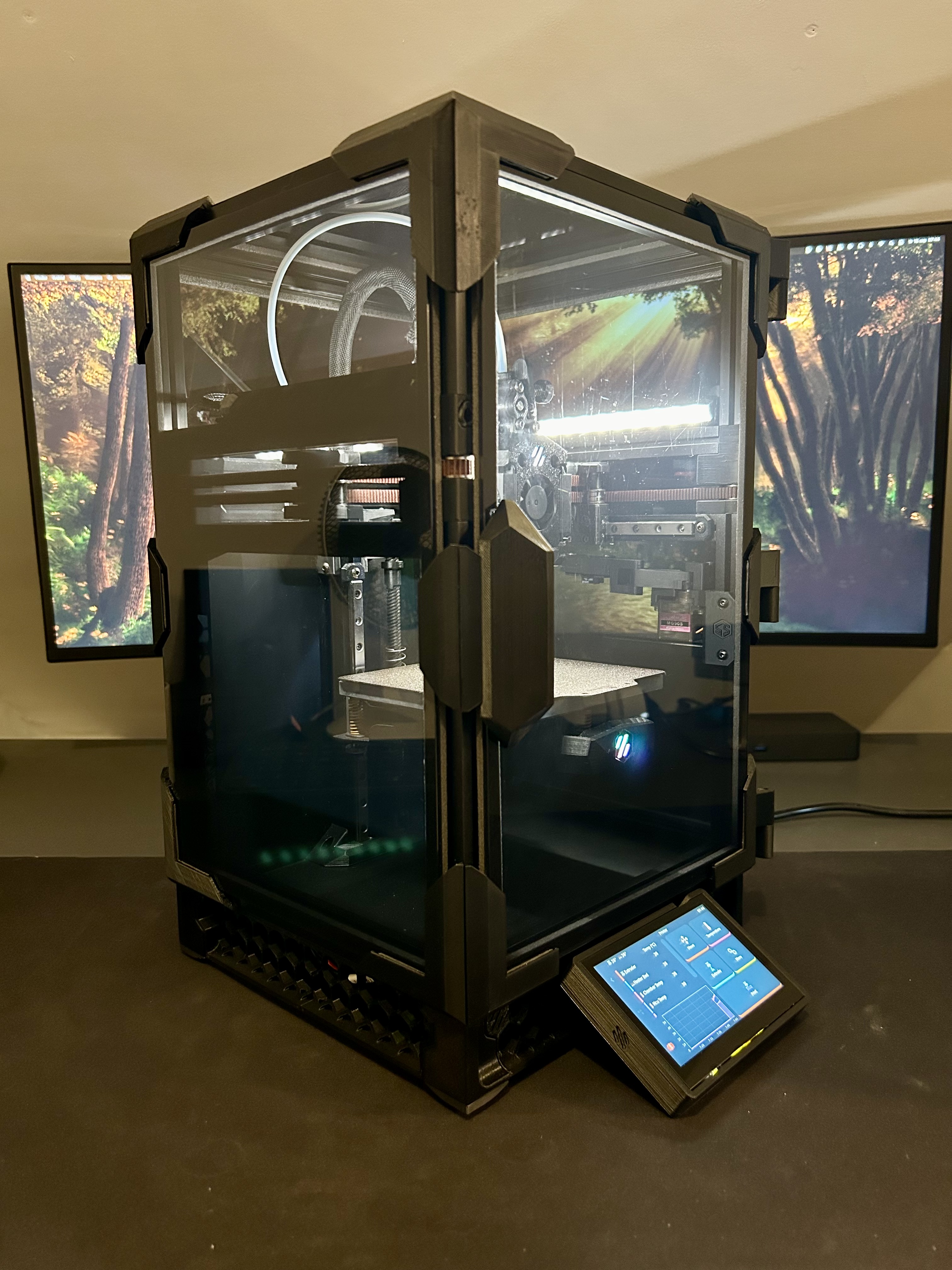 Voron 0.2 fullsize ZeroPanel mod - Stock frame full package