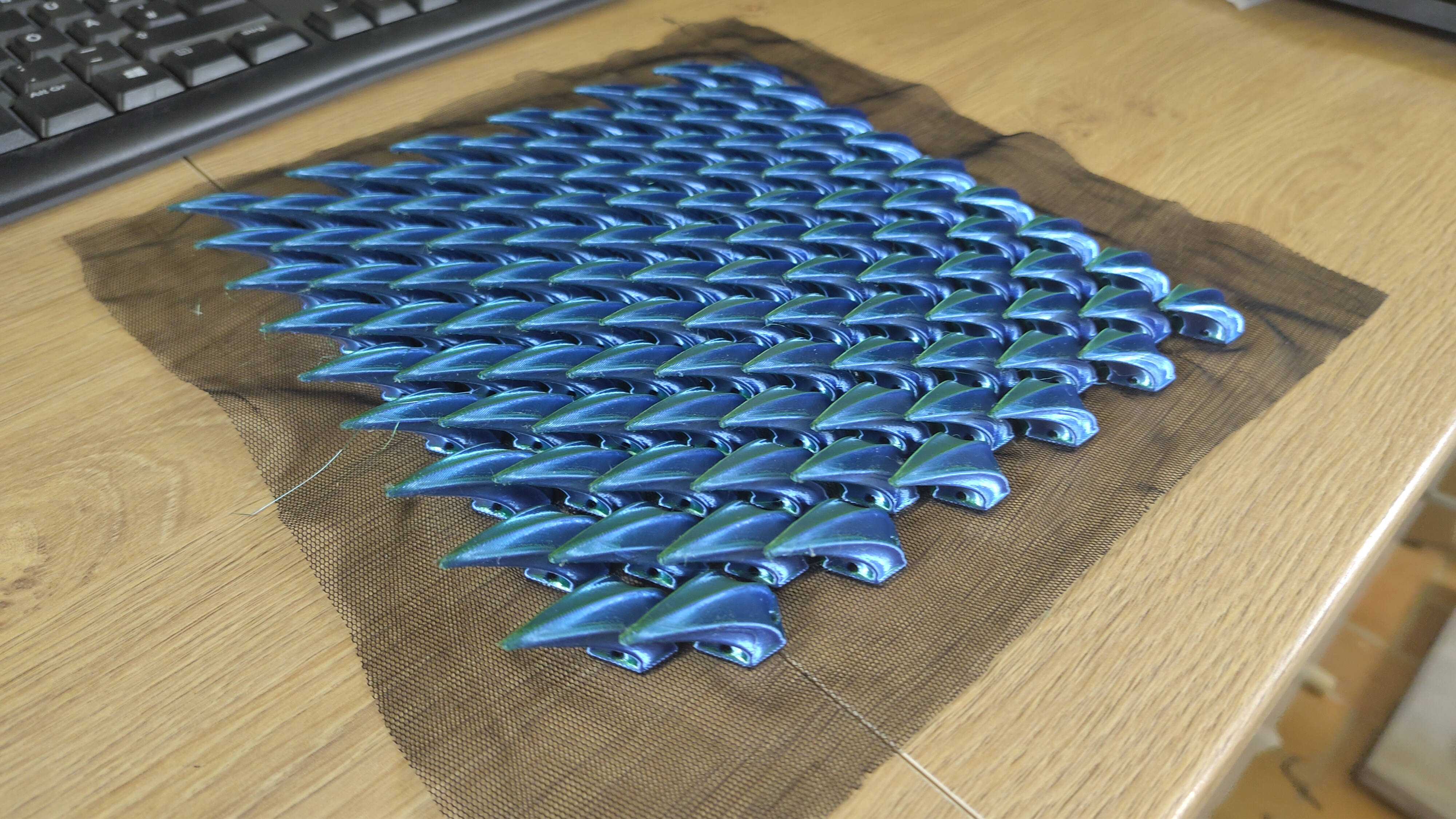 Dragon scales #3 - to print on Fabric for cosplay - (DS#03_v01)