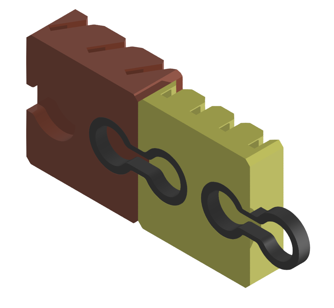 Miniatura 4 do modelo 3D Modular knife Holder