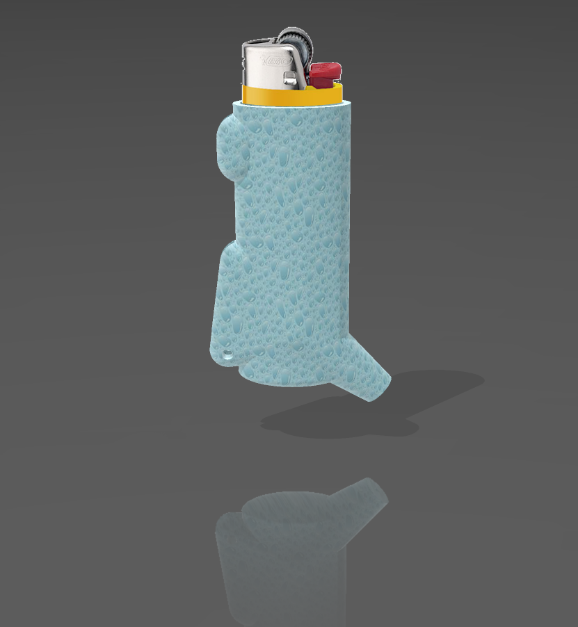 Pipe lighter sleeve by Jack Download free STL model