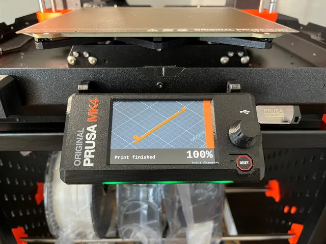 Prusa MK4 display LED reflector