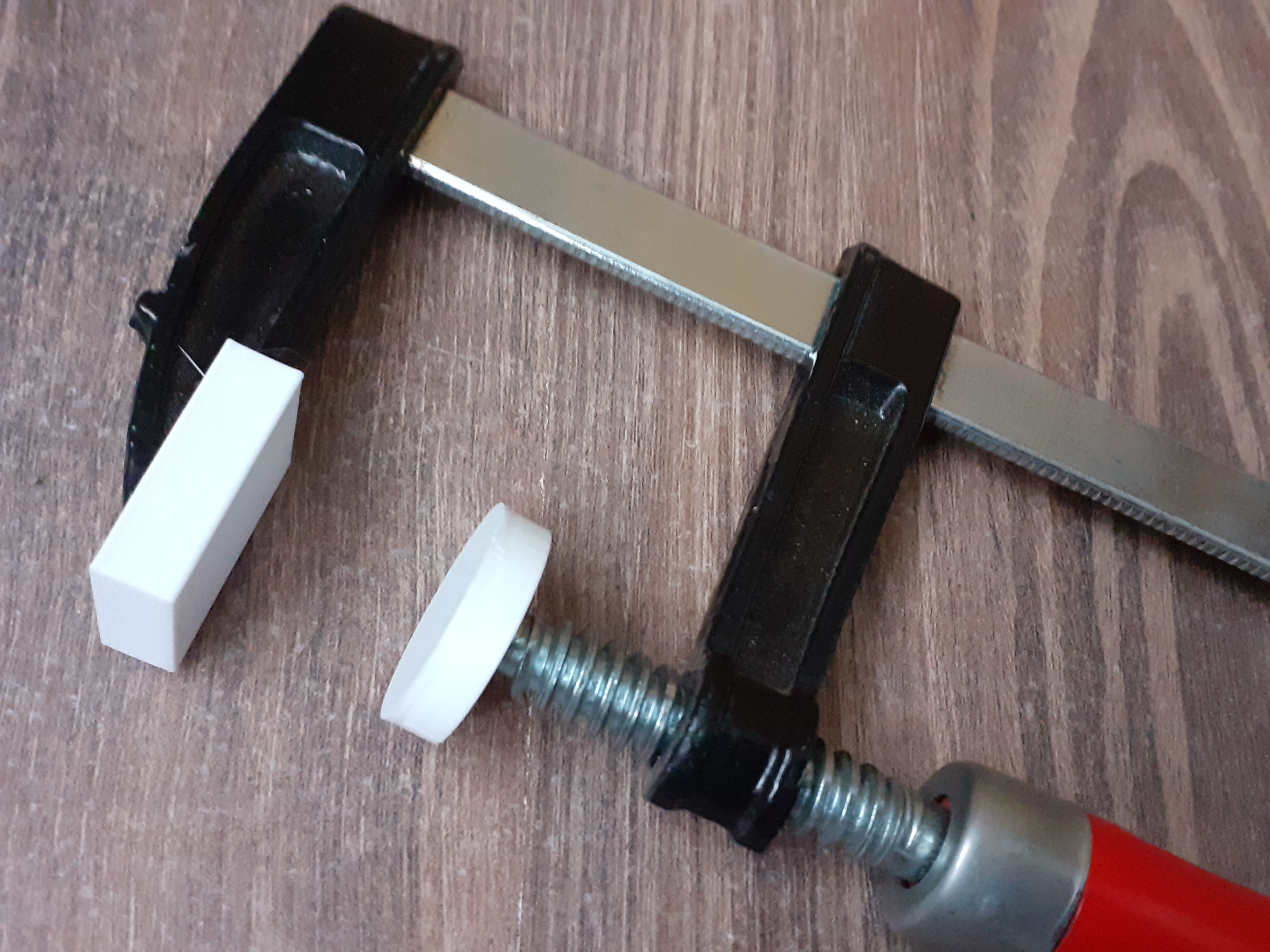 Clamp cover for wood clamps