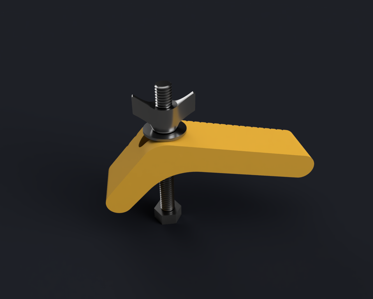 Miniatura 4 do modelo 3D CNC Clamp M6