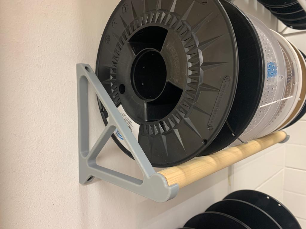 Filament wall holder