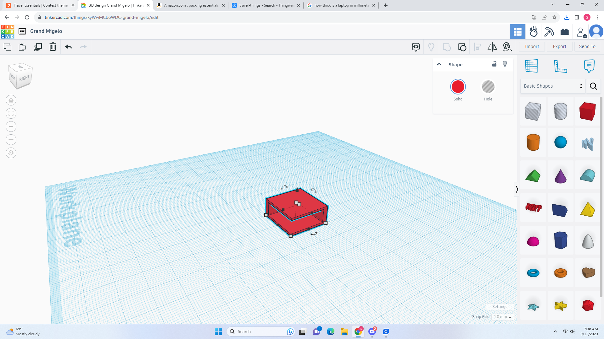 Corner protecter for laptop V1