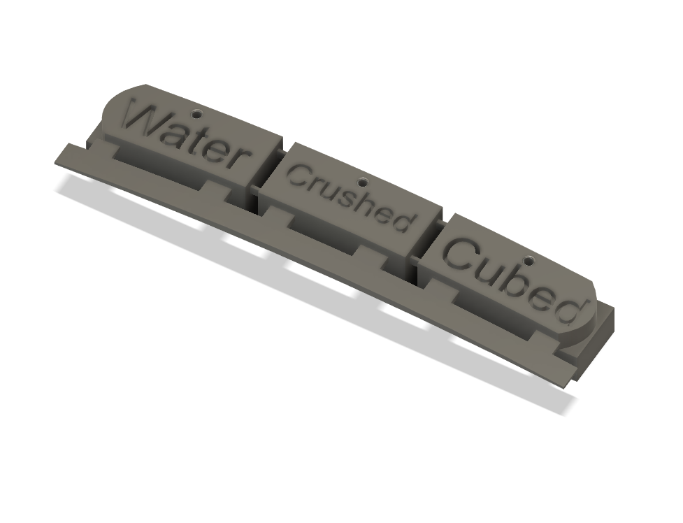 Ice Maker Buttons for GE Refrigerator