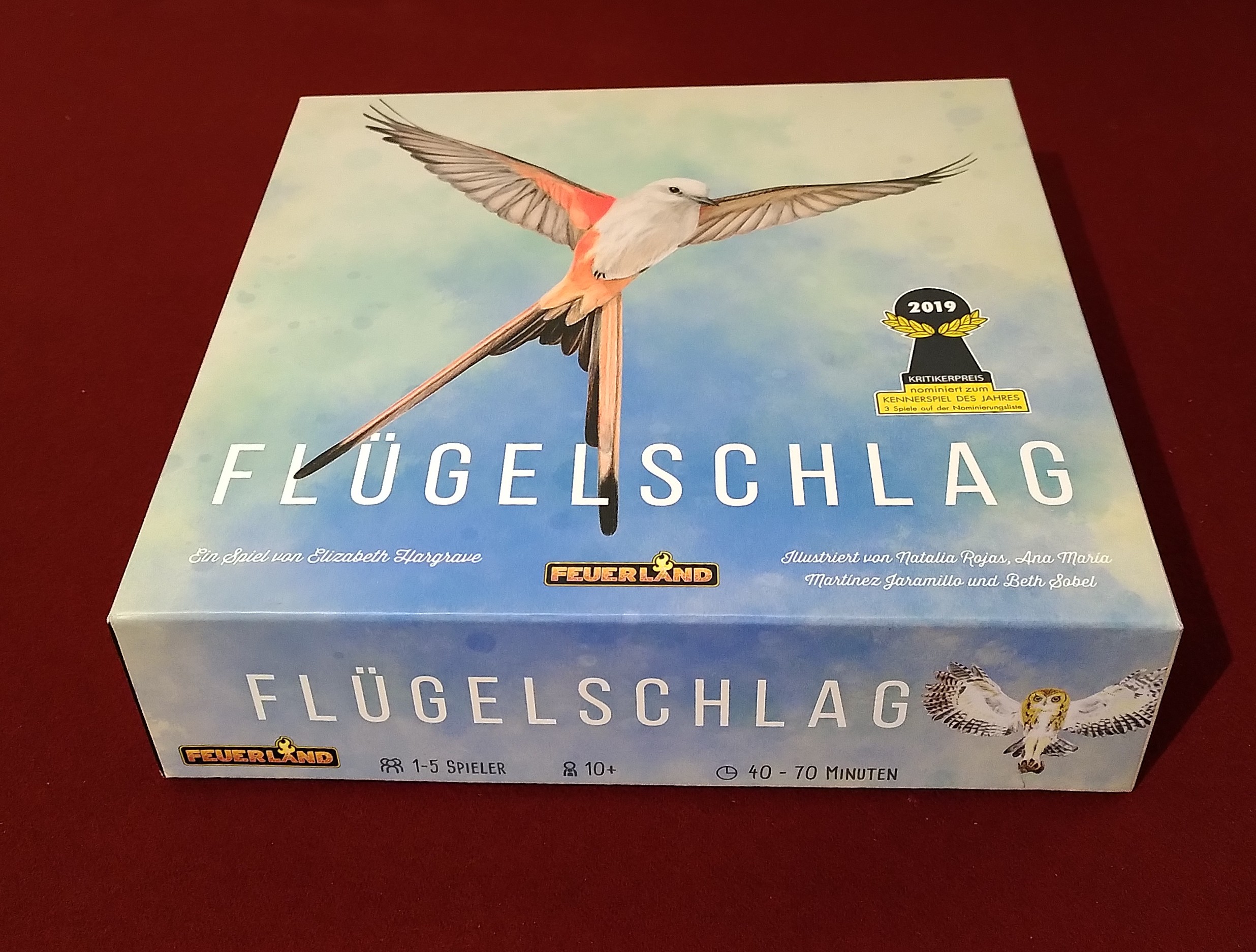 Wingspan Insert including EE&OE by swissbear Download free STL model